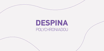 Despina Polychroniadou - Web Developer Portfolio brand branding clean design flat graphic design identity illustration illustrator logo logo design minimal typography ui ux vector web web design website