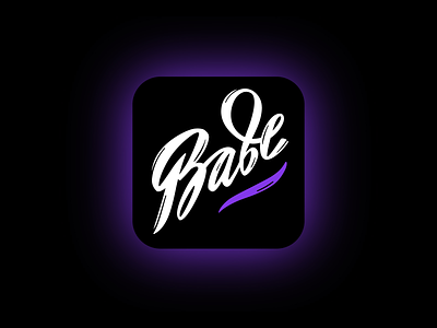 Babe b babe brand branding design font identity illustration letter logo logotype network social