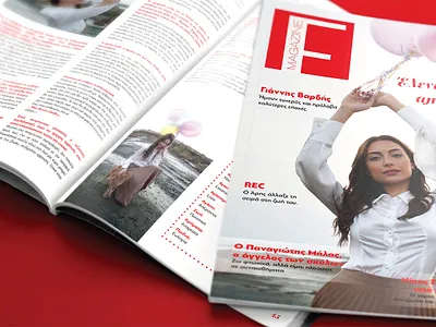 F-Magazine - Fashion Magazine 2019 branding design editorial flat graphic design illustration illustrator logo minimal typography vector