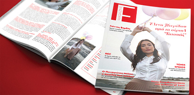 F-Magazine - Fashion Magazine 2019 branding design editorial flat graphic design illustration illustrator logo minimal typography vector