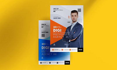 Business Flyer Design branding flyer flyer design graphic design logo marketing flyer pamphlet