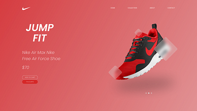 Nike Air Force | UI Redesign app app design branding design ui ui design ux ux design