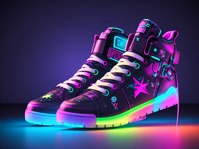 3D Futuristic Sneaker 3d branding design illustration shoes