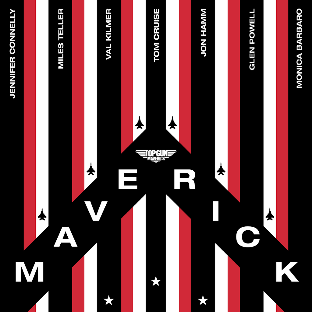 Top Gun Maverick poster by Vaibhav Basantani on Dribbble