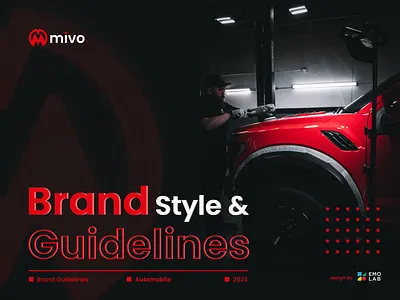 Brand identity logo design | logo Guidelines | Automobile | Mivo adobe automobile brand guidelines brand identity branding car logo company logo concept creative design garage logo graphic design illustration logo logo design logos m letter logo minimal ui vehicle