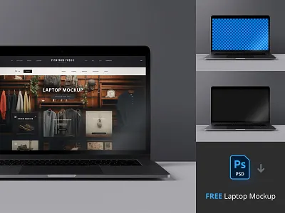 Free Laptop Mockup #1 macbook