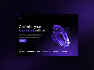 ◎ shopping lp 3d brand branding illustration landing page lnd saas shopping ui