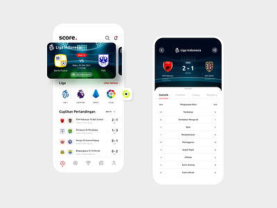 Live Score - Mobile Apps basketball clean fifa football live live score match minimalist mobile mobile app mobile design simple soccer sports sports app