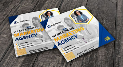 Agency flyer design
