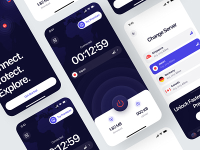Mobile Vpn designs, themes, templates and downloadable graphic elements