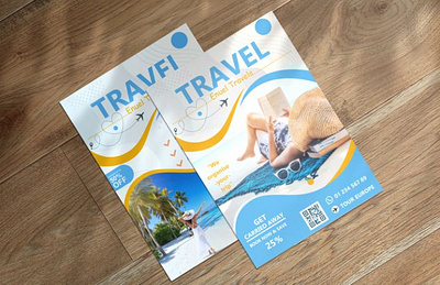 Travel flyer design branding design graphic design illustration inspiration logo logo design poster design tour travel travel flyer travel poster ui ux vector