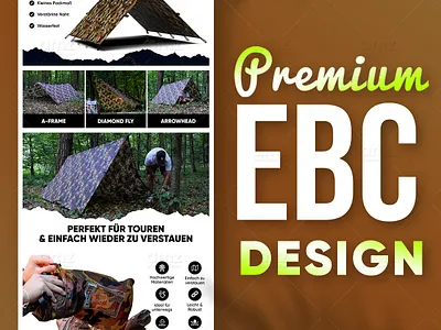 OUTDOOR CAMPING TENT- AMAZON A+ / EBC ENHANCED BRAND CONTENT a content a content design amazon ebc content amazon graphic design amazon graphics amazon infographics amazon listing amazon listing design amazon listing images amazon product design amazon product image amazon product listing ebc content ebc content design ebc design listing design listing images outdoor camping tent product infographic product listing image