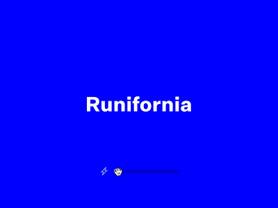 Runifornia Logo after effects logo motion graphics
