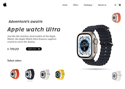 Concept of watches with ultra features. animation app art branding design graphic design icon illustration illustrator logo logo design minimal motion graphics typography ui ux vector website