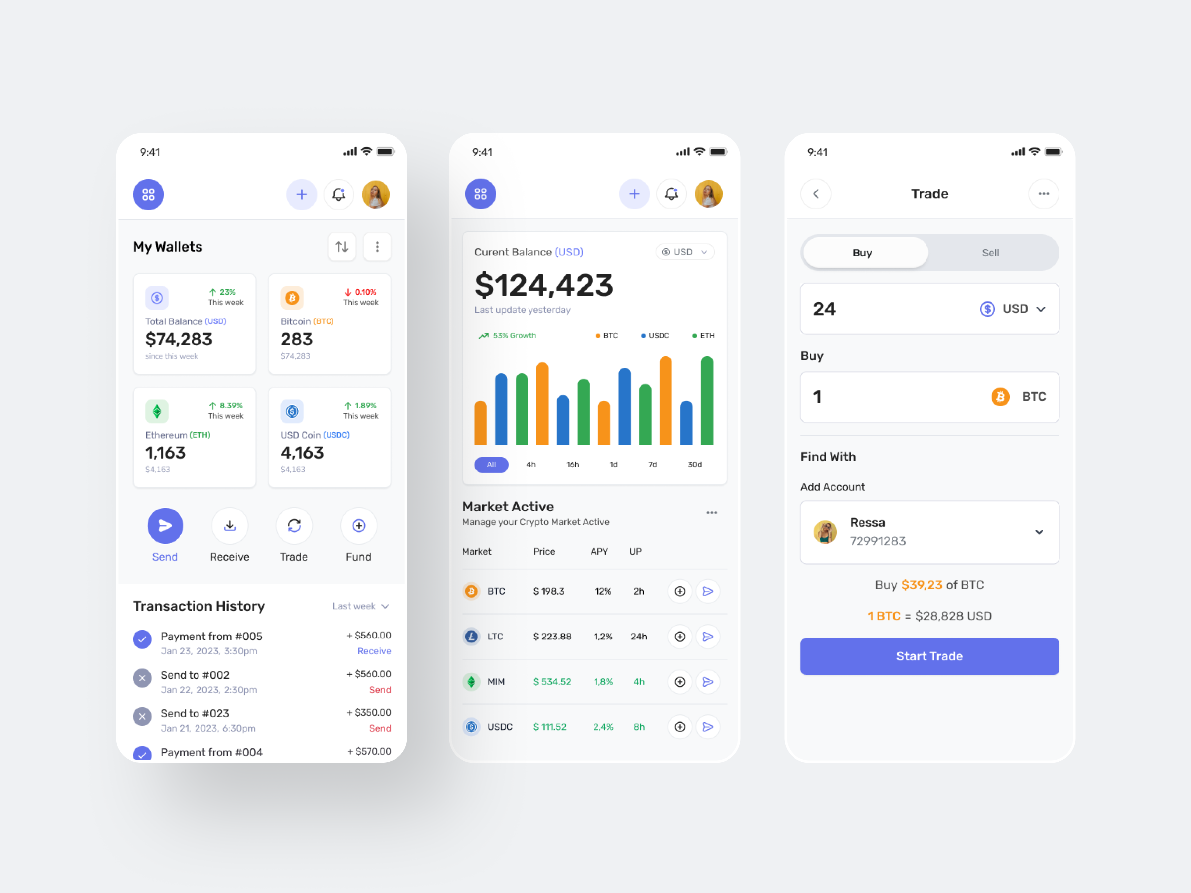 Example of Cryptomark App