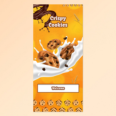 App ui design figma cookies app application cookies figma graphic design motion graphics ui web website