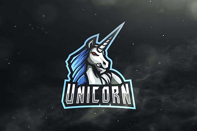 Unicorn Sport and Esports Logos design esport game gaming graphic logo logos sport unicorn unicorn esport unicorn gaming unicorn logo unicorn mascot unicorn template