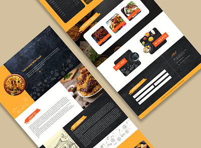 Restaurant Website clients ecommerse mockup restaurant website template ui ux webdesign webdesign template website design