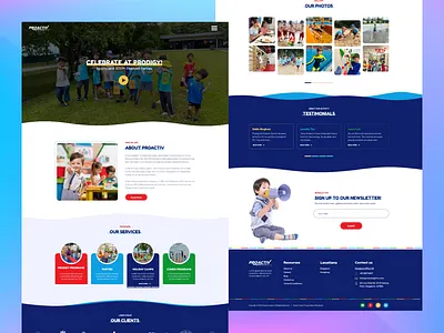 Proactiv Landing Page 3d animation branding graphic design logo motion graphics ui