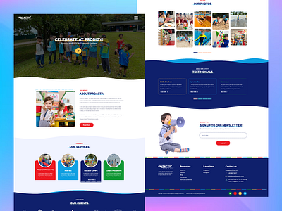 Proactiv Landing Page 3d animation branding graphic design logo motion graphics ui