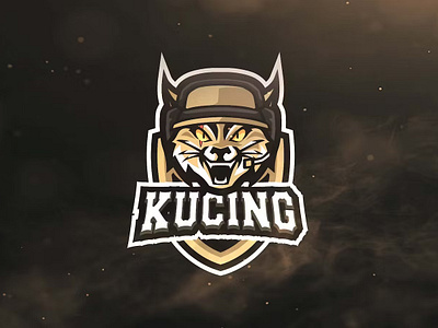 Cat Sport and Esports Logos cat cat esport cat gaming cat logo cat mascot cat sports cat template design esport game gaming graphic kucing logo logos sport