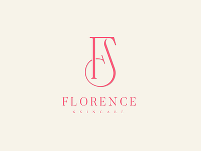 Florence Skincare is an elegant luxury logo. beauty beauty branding brand identity branding design elegant logos fashion fashion brand graphic design illustration logo logo design luxury logo minimal logo monogram vector
