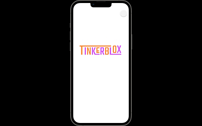 tinkerblox_prototype app branding illustration logo prototype typography ui ux