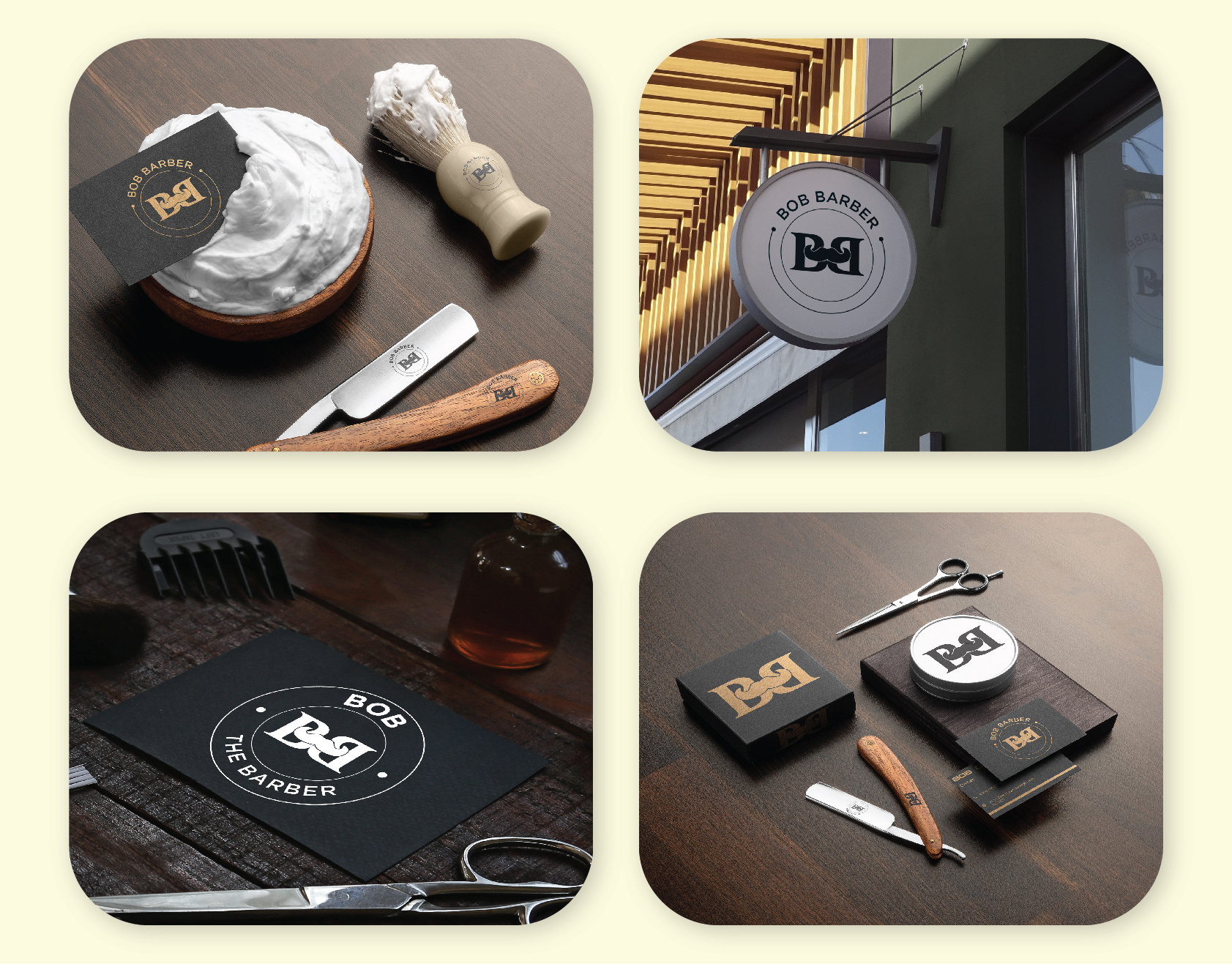 Barber logo, Logo, Logo Design, Modern Logo Design branding graphic design modern logo design ui