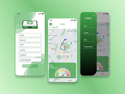 Medical Box app app design design graphic design ui ux