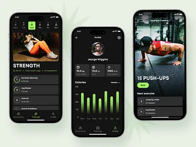 Fitness App Concept app best app best app design best app designer best mobile app bestappdesign bestmobileapp design mobile mobile app top app design top app designer ui uiux ux