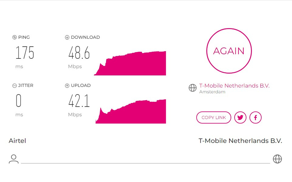 Tmobile speed test online by jitterspeed on Dribbble