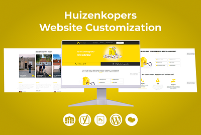 Huizenkopers Website Customization personalized online experience web design web development website customization wordpress website