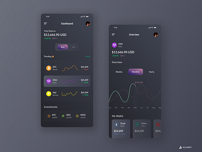 Tradeit app crypto design trading ui ux