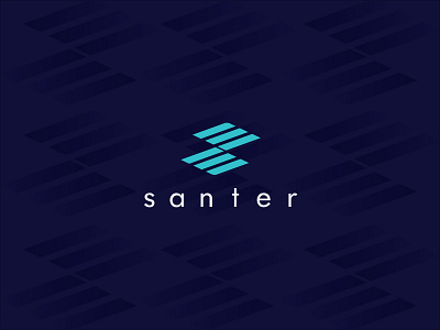 Santer Logo Design abstract ai art brand brand design branding crypto design graphic design icon illustration logo logo design logodesigner logos marketing minimal modern logo nft sass