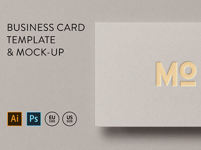 Business Card Mockup Template Logo