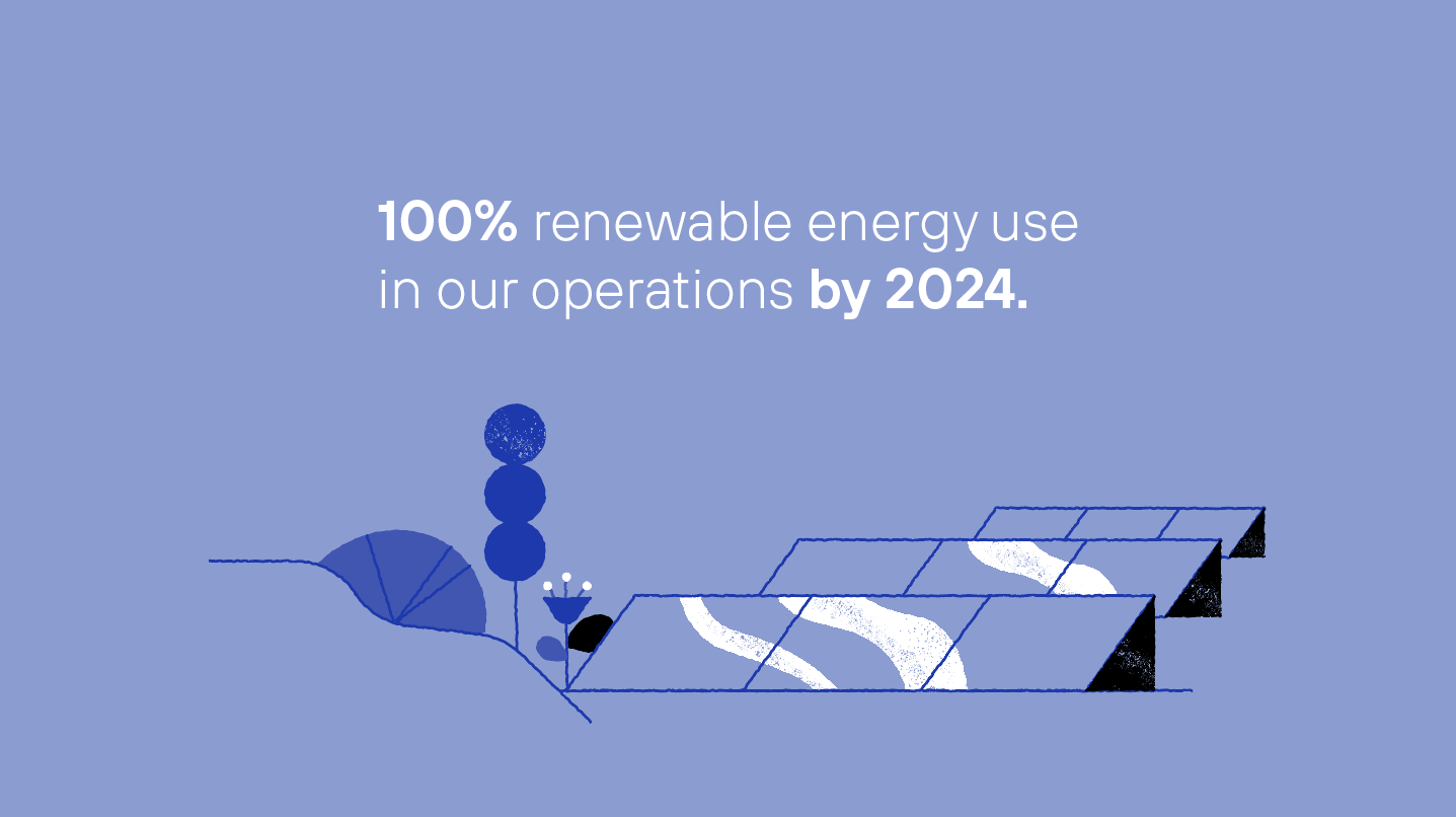 Renewable energy styleframes buildings explainer video illustration nature plants renewable energy solar solar power styleframe text texture trees