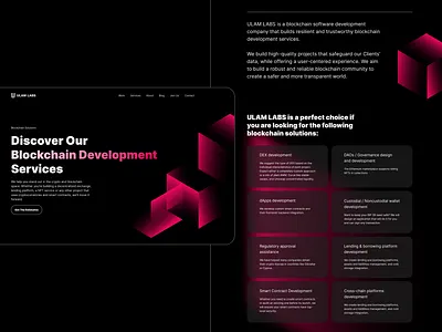 Services | Blockchain Development blockchain design landing services ui ux uxui design web design
