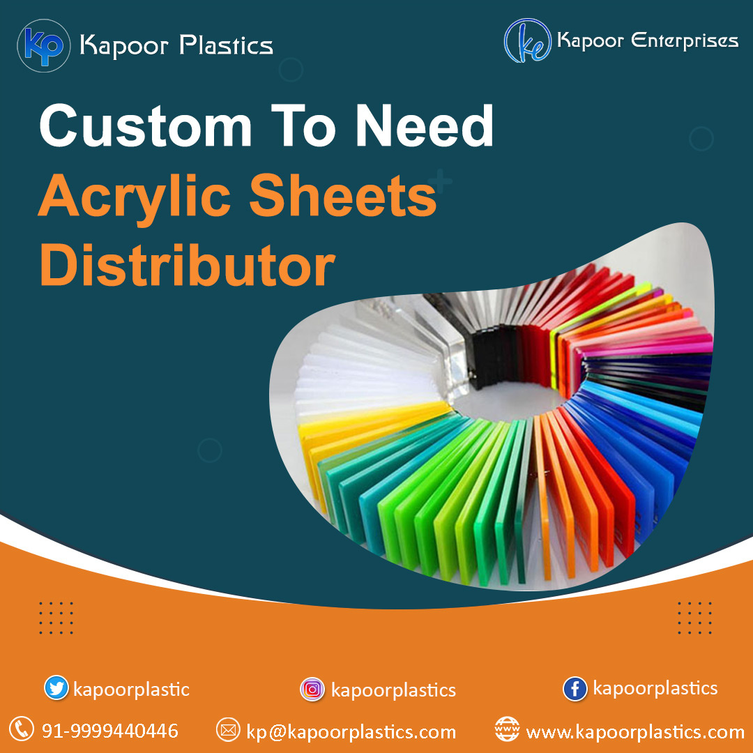 Custom To Need Acrylic Sheets Distributor by Abhishek Kapoor on Dribbble