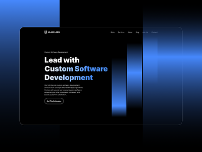 Services | Custom Software Development design landing services software development ui ux web design