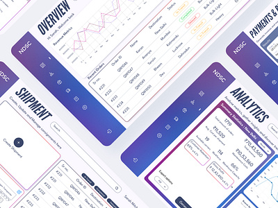 Logistics Dashboard Design for Long-haul trucking dashboard design delivery tracking design figma logistics design ui ux