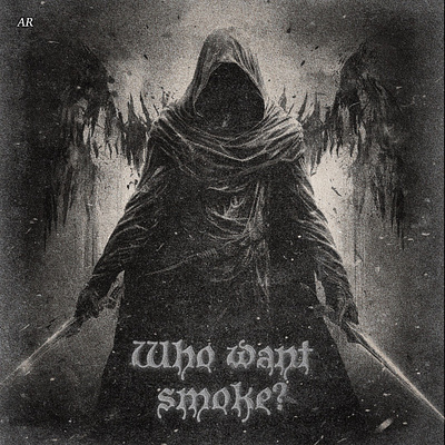 Who want smoke? dark art digitalart design mood aesthetic graphic design