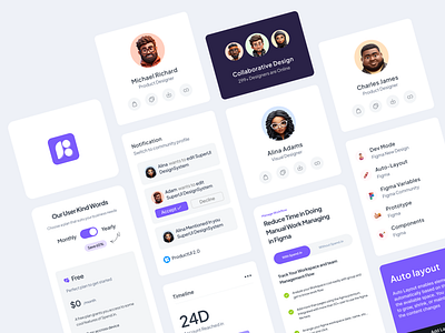 User Interface Components for ProductUI avatar button card colors components design designer fonts icons images modals product design toggle ui ux design