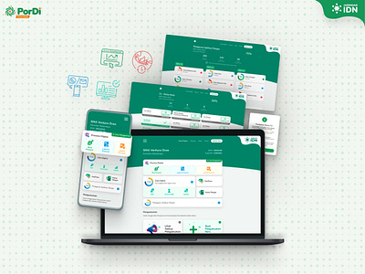 PorDi, a Digital Portal for Educational Institution app design education educational institution figma figmadesign school ui web app website app