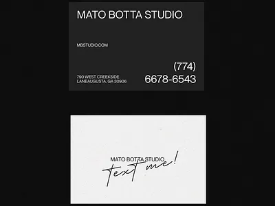Business Card Design branding design graphic design logo typography