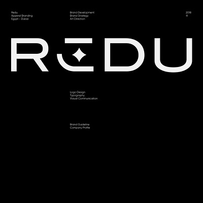 REDU brand branding graphic design identity logo logodesign typography