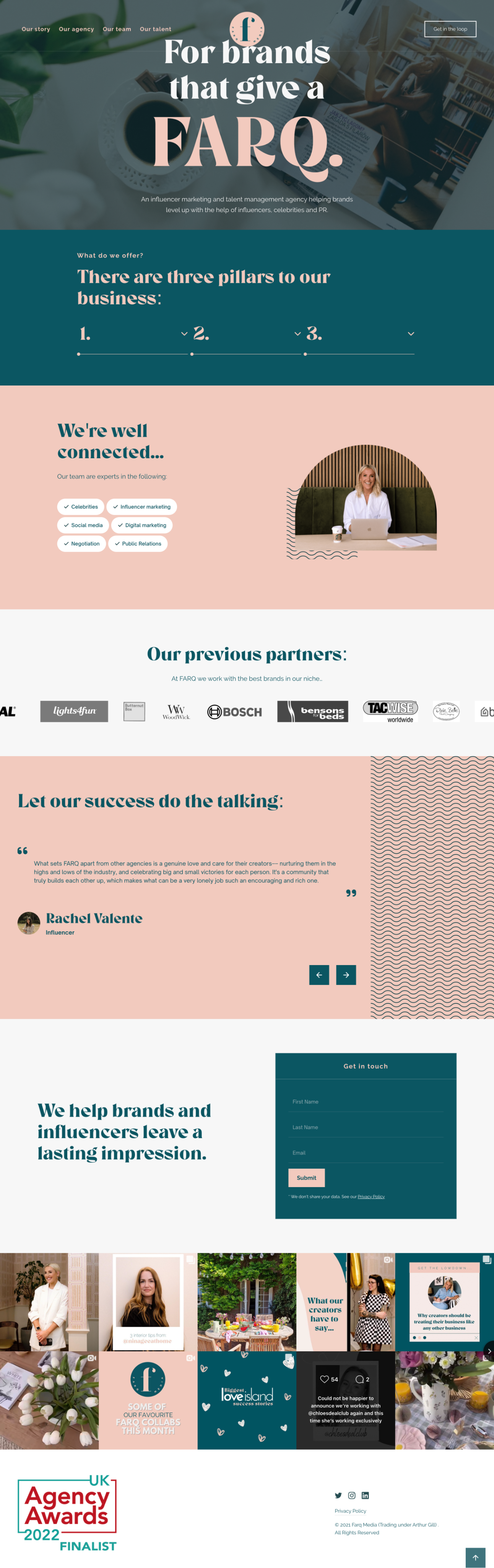 Farq Media customcode figmatowebflow interactions webdesign