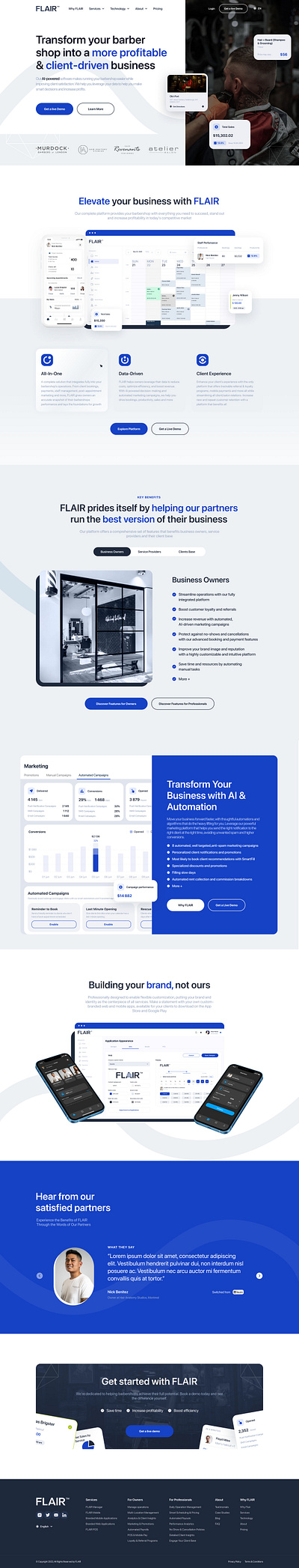 Flair figmatowebflow interactions ui webdesign