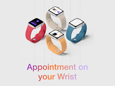 Saver Healthcare Smartwatch App app design design doctor appointment graphic design healthcare app healthcare management healthcare smartwatch iwatch app online hospital user experience user interface