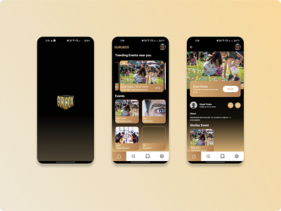 Guru Box (Tickets Selling App) ui