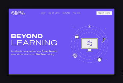 Becoming cybersecurity experts animation branding cybersecurity design illustration logo ui ux vector web design